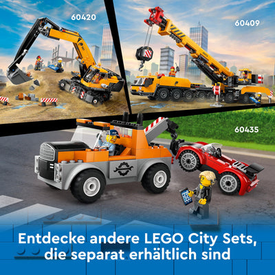 LEGO City Hafen mit Frachtschiff, Bauspielzeug für Jungen und Mädchen ab 8 Jahren, Geschenkidee für Kinder, Containerkran, Schiff-Spielzeug und 8 Minifiguren 60422