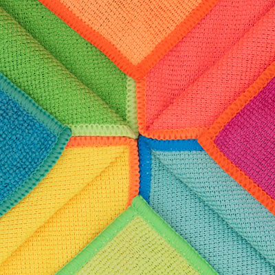 Spontex Mikrofaser Collection Reinigungstuch | Bunte Mikrofasertücher für viele Einsatzgebiete | 16 Stück