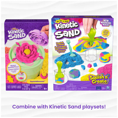 Kinetic Sand 2,5 kg - original magischer kinetischer Sand aus Schweden, naturbraun, bekannt aus Kindergärten, ideal für kreatives Indoor-Sandspiel, für Kinder ab 3 Jahren