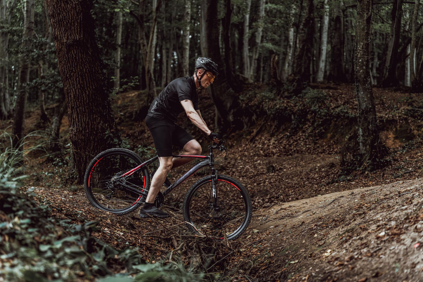 Licorne Bike Diamond Premium Mountainbike Aluminium, Fahrrad für Jungen, Mädchen, Herren und Damen - 21 Gang-Schaltung - Scheibenbremse Herrenrad – einstellbare Vordergabel (27.5, Schwarz-Lime)