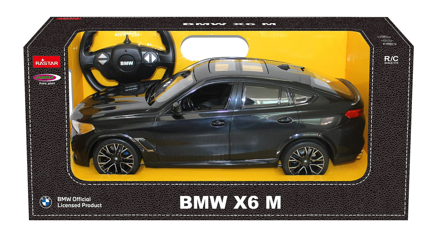JAMARA BMW X6 M 1:14 2,4GHz - transparente Windschutzscheibe, LED Licht, RC-Auto