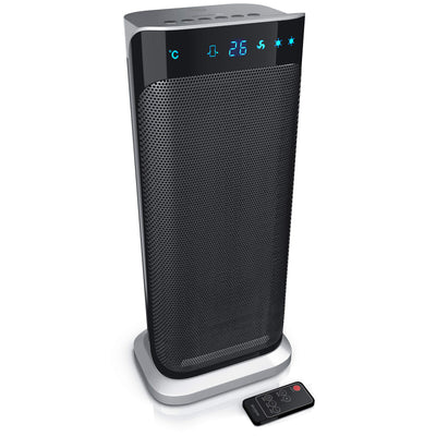 Brandson - Heizlüfter mit Fernbedienung - Preisträger 2025 - energiesparend leise, 2000 Watt Keramik-Heizlüfter Badezimmer - Schnellheizer mit Oszillationsfunktion - Heizung Heater - GS zertifiziert