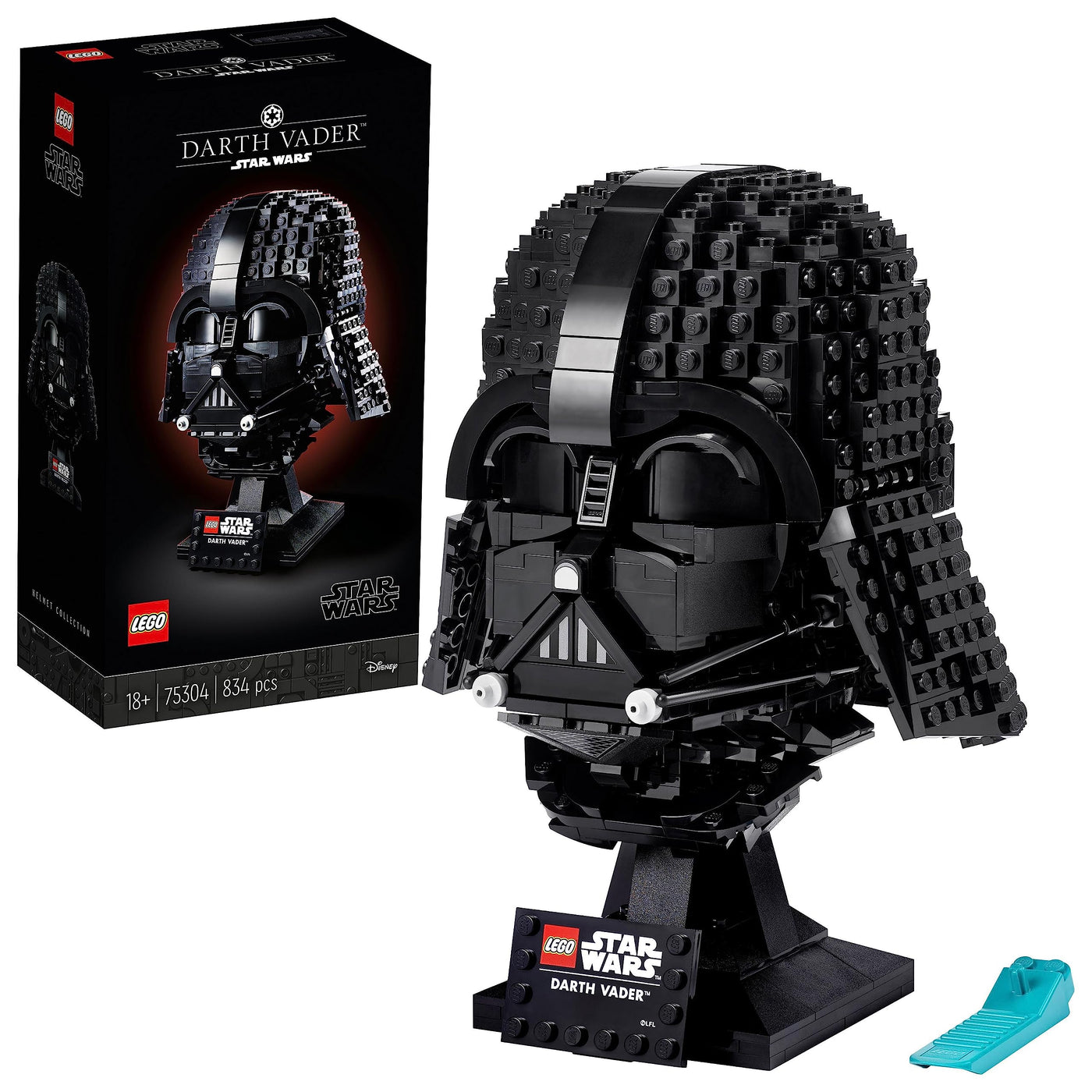 LEGO Star Wars Darth Vader Helm, Bauset für Erwachsene, Geschenkidee für Männer, Frauen, Ihn oder Sie, sammelbares Modell zum Bauen und Ausstellen 75304