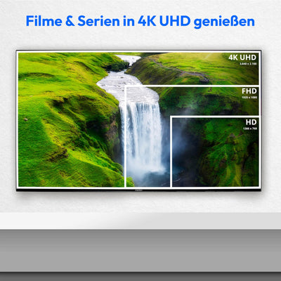 MEDION X15036 (MD 30251) 125,7 cm (50 Zoll) Fernseher (Fire TV, 4K Smart TV, Dolby Vision HDR, Dolby Atmos, Netflix, Prime Video)