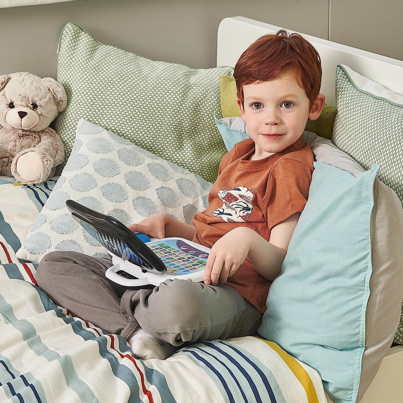 VTech Mein Vorschul-Laptop 2.0 – Lerncomputer zum Entdecken von Zahlen, Formen, Logik u. v. m. – Für Kinder von 3-6 Jahren