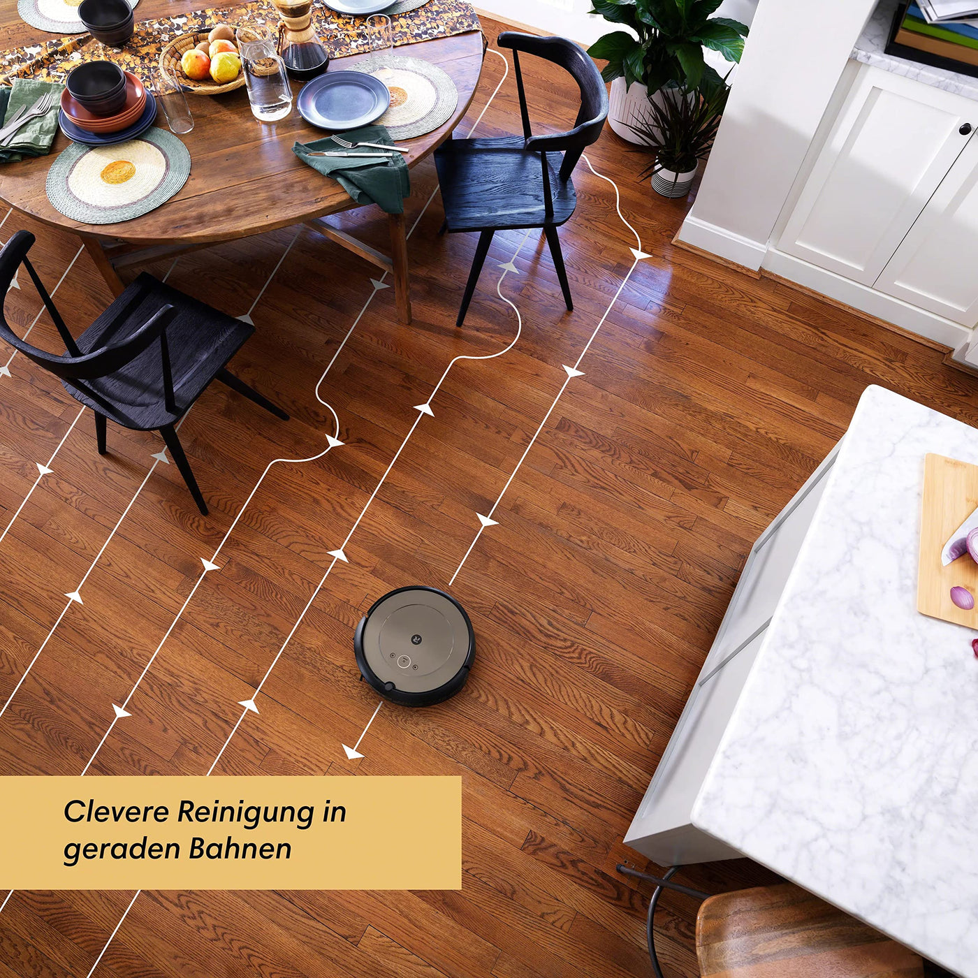 iRobot Roomba i1152 Saugroboter (Staubsauger Roboter), WLAN-fähig mit Zwei Gummibürsten für alle Böden, Individuelle Vorschläge per App, Kompatibilität mit Sprachassistenten, Farbe: Mandel