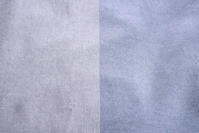 jilda-tex Bettwäsche 100% Baumwolle Wendebettwäsche Uni-bettwäsche Verschiedene Größen und Farben (Melange Classy Stripes Blue, 135 x 200 cm)