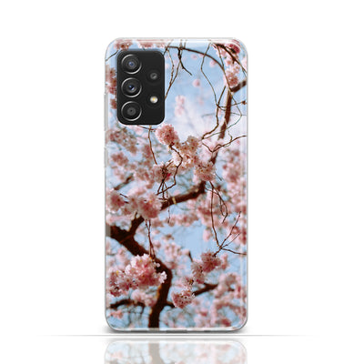 Silikonhülle Case Backcover mit Motiv 3005 Blüten Baum