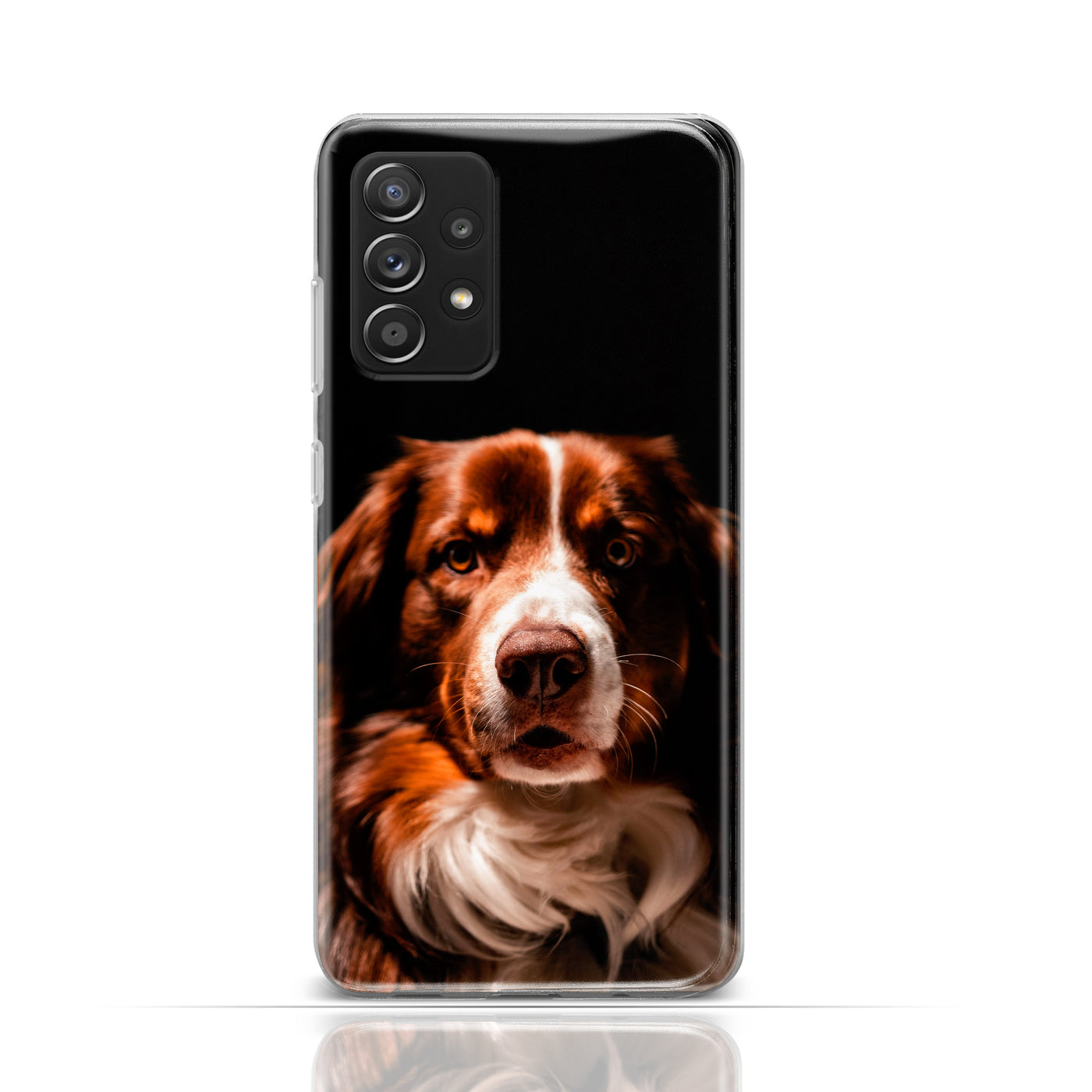 Silikonhülle Case Backcover mit Motiv 3008 Hund