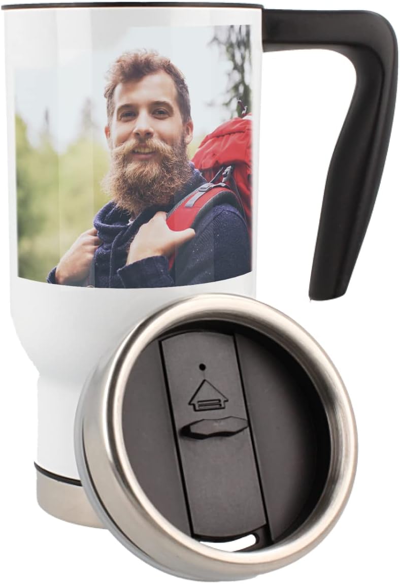 Mugvilla Thermobecher Bedrucken und Personalisieren mit Foto - praktischer Handgriff