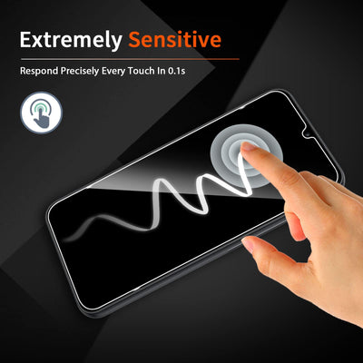 Liilaa Schutzfolie für Samsung Galaxy A34 5G, 3 Stück Panzer Schutz Glas Folie mit 3 Stück Kameraschutz, mit Positionierhilfe, 9H Panzerfolie Ultra-klar Schutzglas Displayfolie
