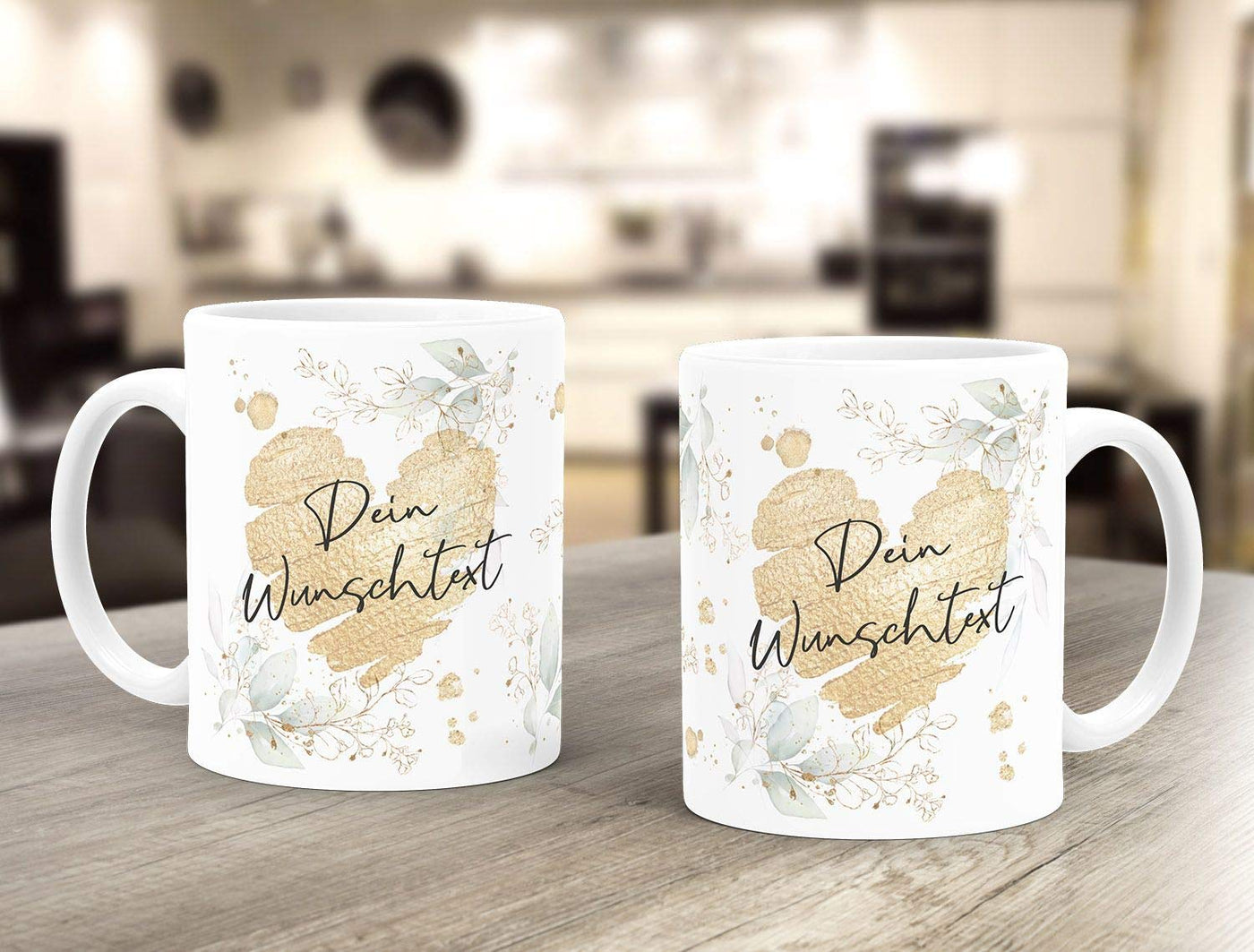 SpecialMe® Kaffee-Tasse [Wunschtext] mit Herz - soziale Berufe, Familie, Freunde kleines Dankeschön Geschenk Danke sagen Personalisiert weiß Keramik-Tasse
