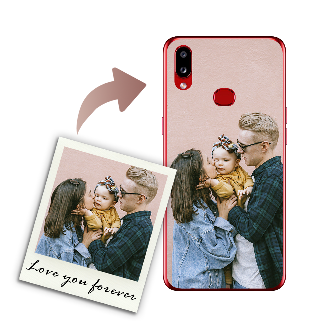 Handyhülle Samsung Galaxy A10s selbst gestalten - Silikon Handyhülle