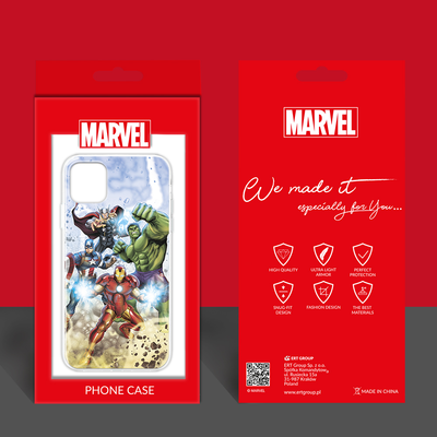 Lizenzhülle Marvel Handyhülle für Samsung S7/ G930 Hülle Motiv Avengers 003