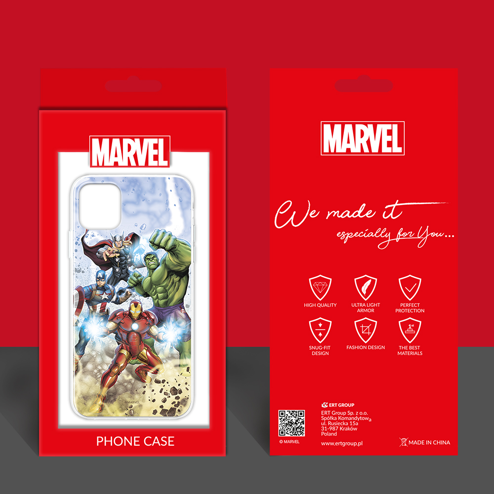 Lizenzhülle Marvel Handyhülle für Iphone 12 Mini Hülle Motiv Avengers 003