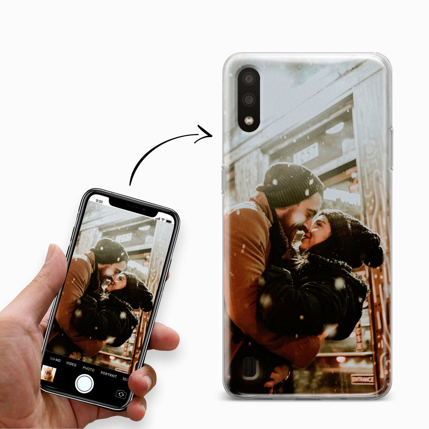 Samsung Galaxy A01 Hülle selbst gestaltet