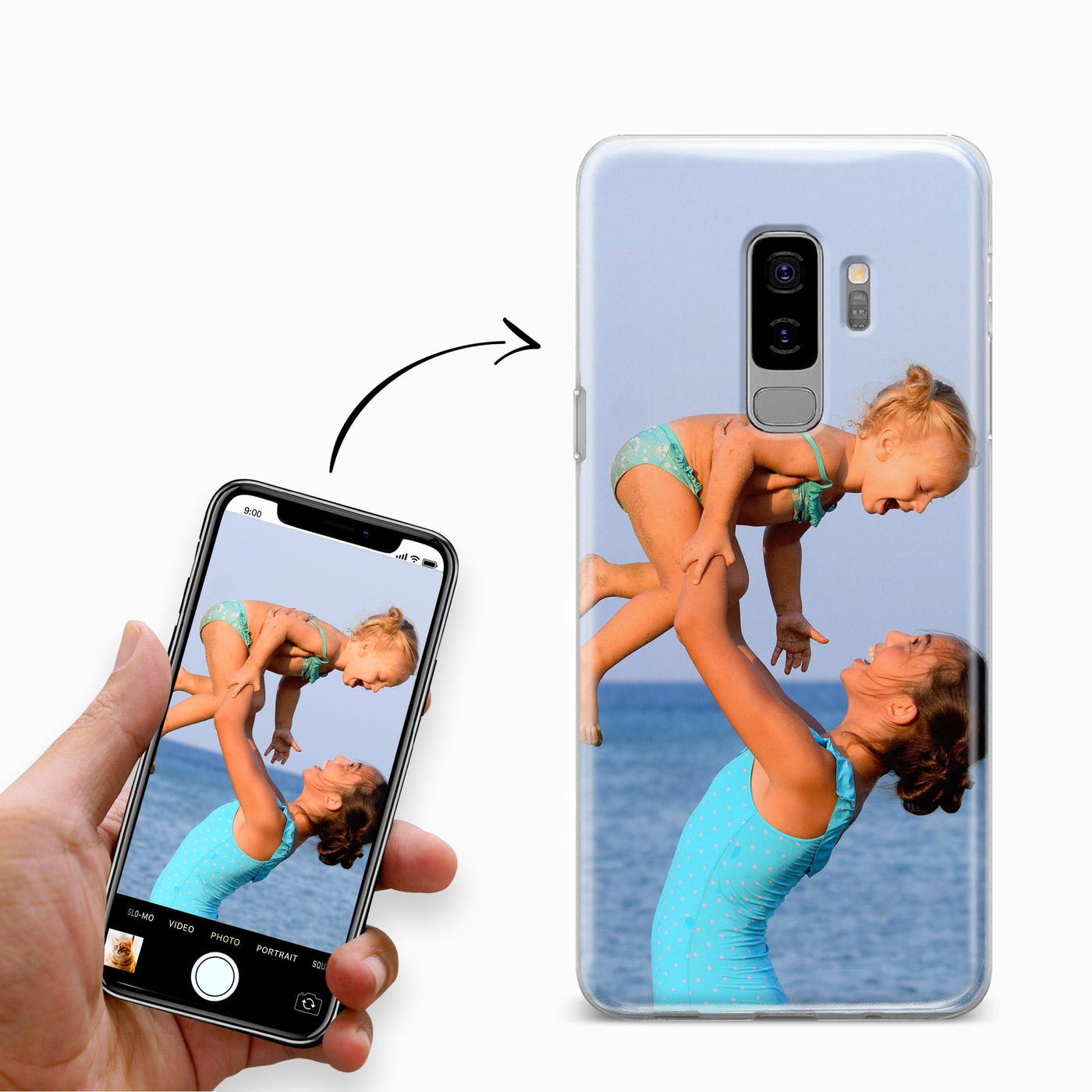 Samsung Galaxy S9 Plus Hülle selbst gestaltet