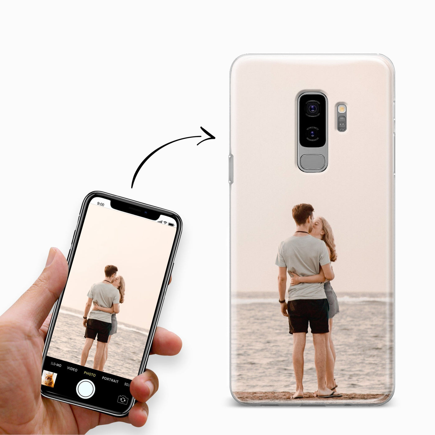Samsung Galaxy S9 Plus Hülle selbst gestaltet