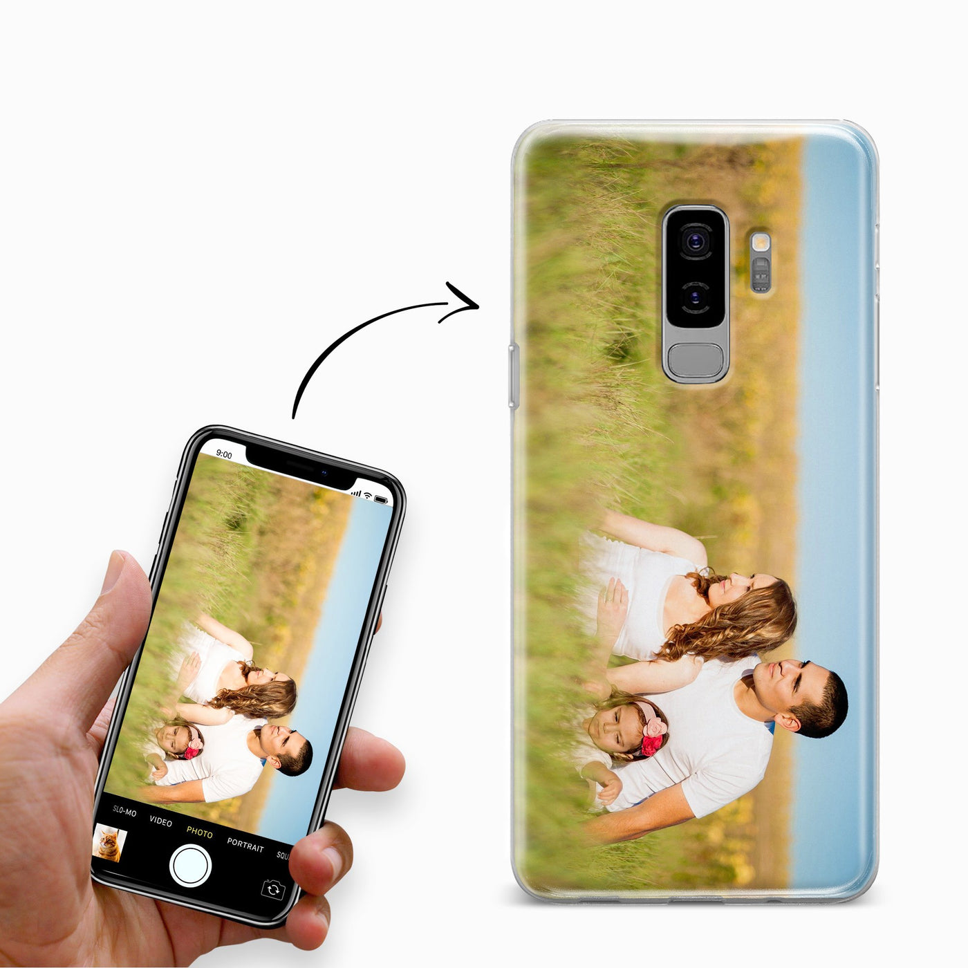 Samsung Galaxy S9 Plus Hülle selbst gestaltet