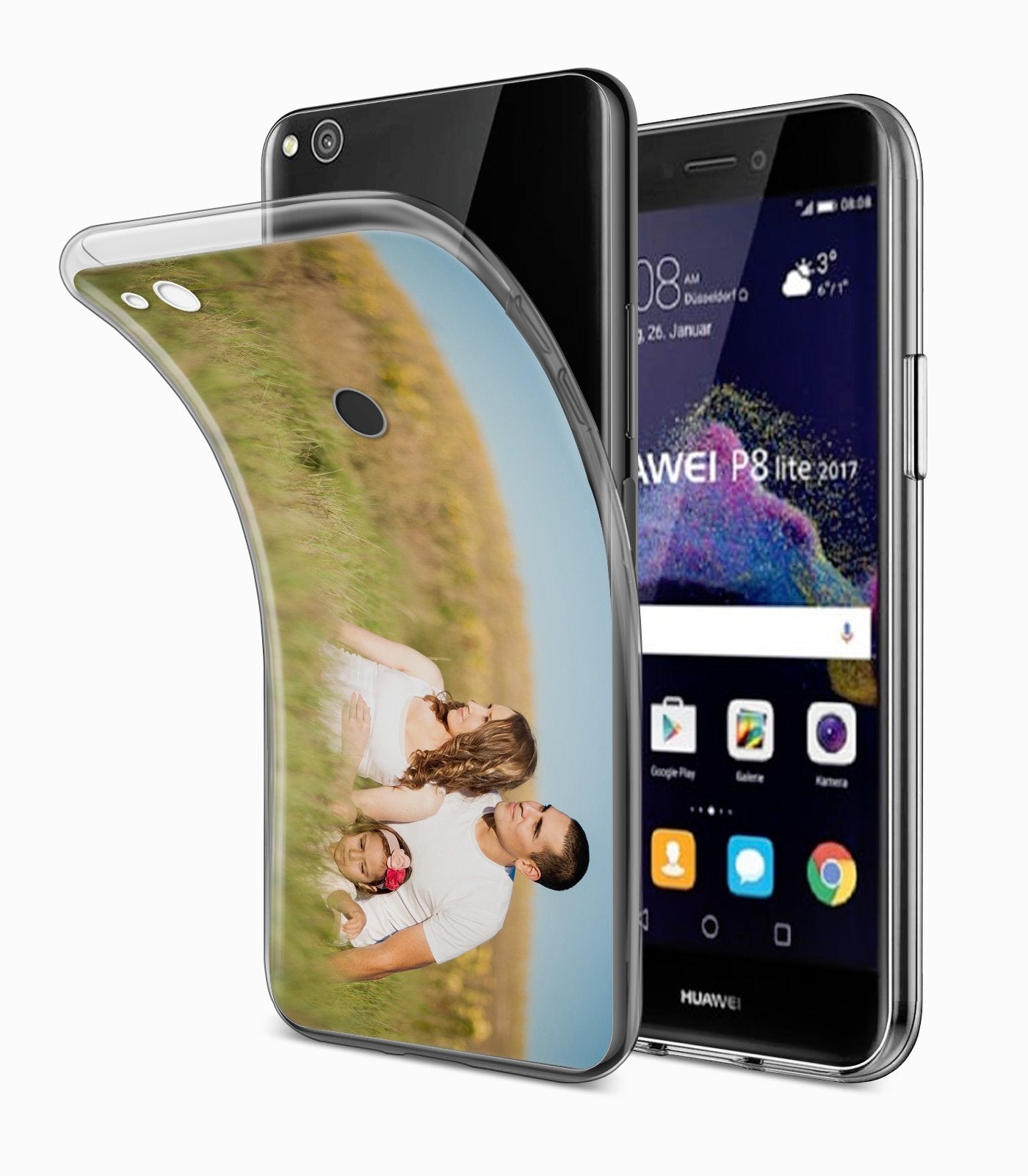 Huawei P8 Lite 2017 Hülle personalisiert