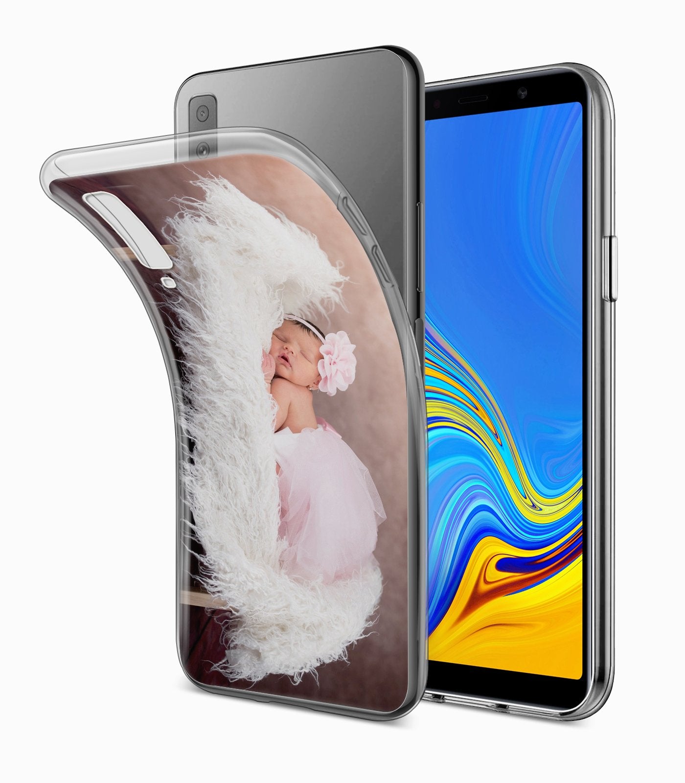 Samsung Galaxy A7 2018 Hülle personalisiert