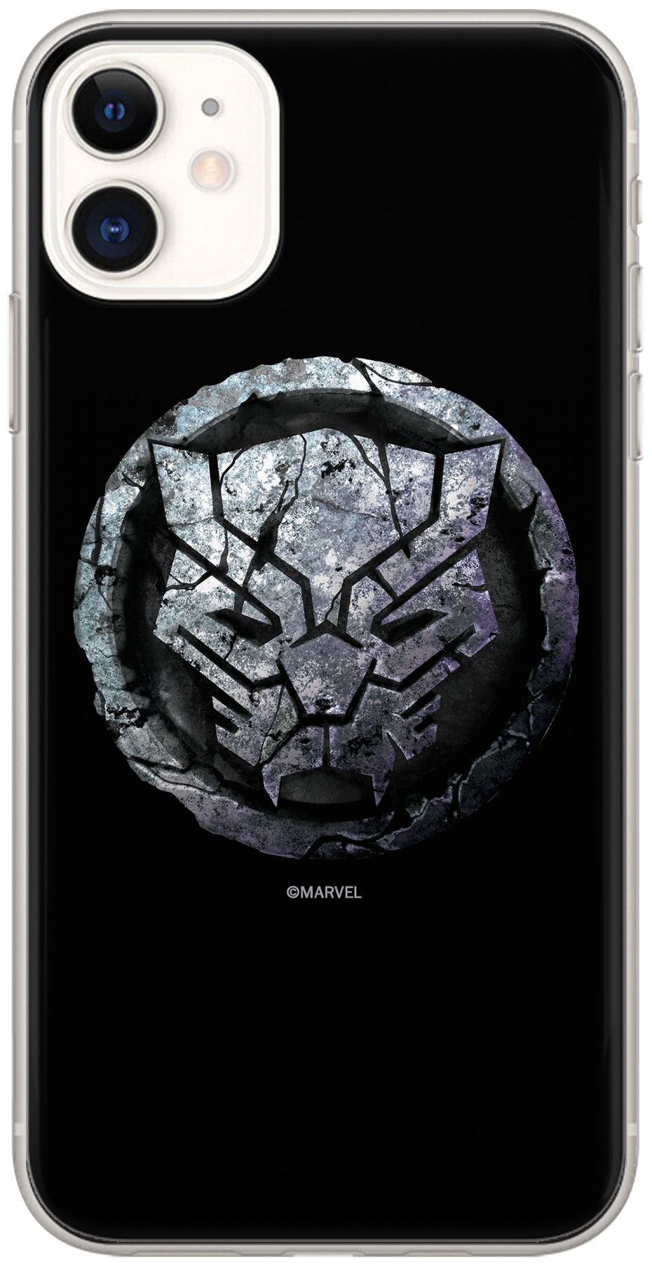 Lizenzhülle Handyhülle für Xiaomi REDMI NOTE 9 Hülle mit Motiv Black Panther 013