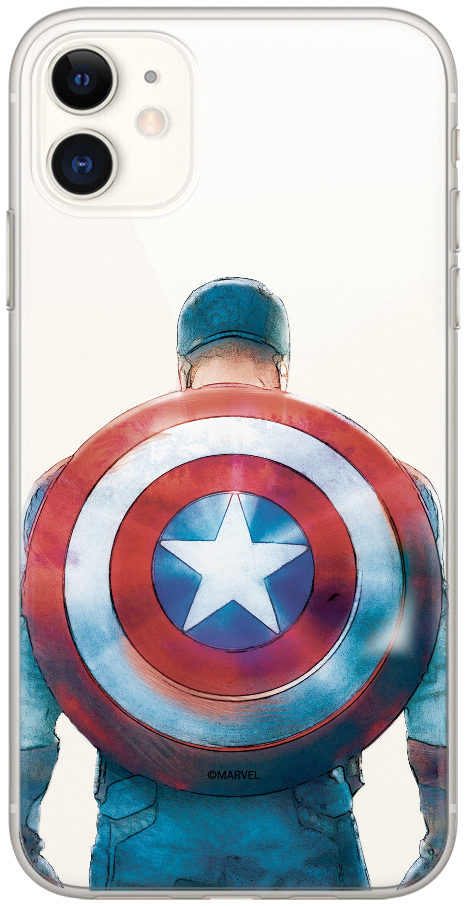 Lizenzhülle Handyhülle für Samsung A52 5G Hülle mit Motiv Captain America 002