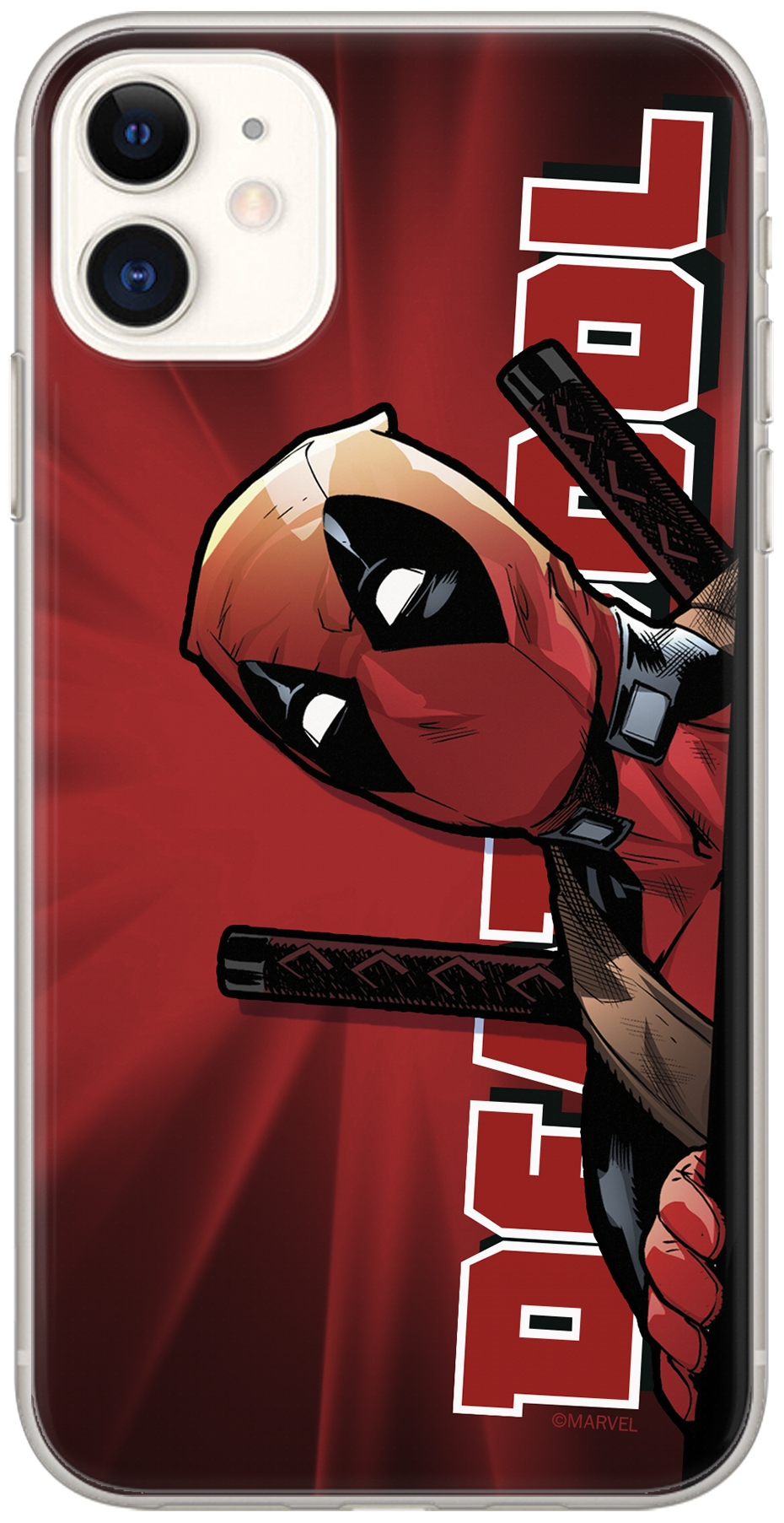 Lizenzhülle Handyhülle für Iphone X/ XS Hülle mit Motiv Deadpool 002