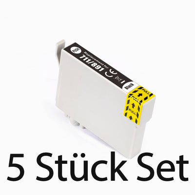 5 Stück Druckerpatrone schwarz kompatibel zu Epson T0711 für den Drucker Epson Stylus DX9400F. Mit unserer Eigenmarke Kupri bieten wir euch eine XXL Variante der Druckerpatrone T711 an. Unsere kompatible Druckerpatrone bietet eine sehr hohe Füllmenge und somit eine sehr hohe Druckleistung für denen Epson Stylus DX9400F. Sparen Sie mit unserer Kupri T711 Druckerpatrone für den Epson Stylus DX9400F einen großteil Ihrer Druckkosten ein.