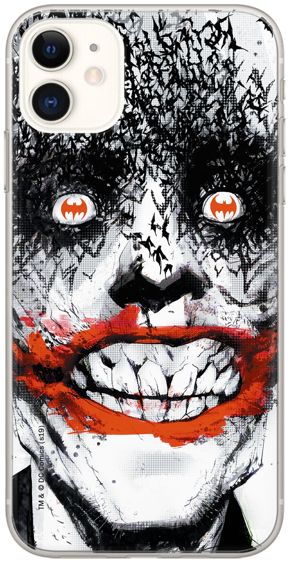 DC Lizenz Handyhülle für Iphone 12 Mini Hülle Motiv Joker 007