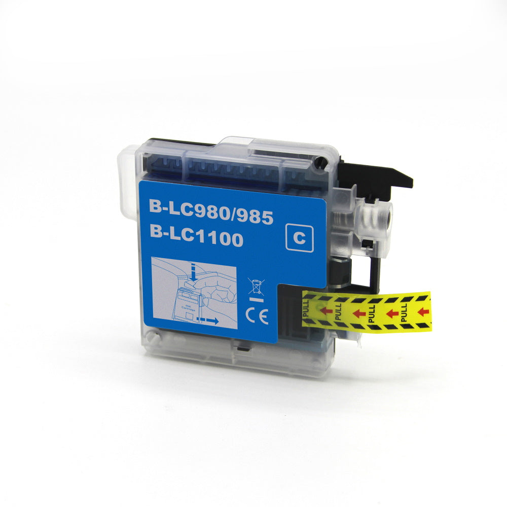 Druckerpatrone Blau kompatibel zu Brother LC-980C für den Drucker Brother DCP-373CW. Mit unserer Eigenmarke Kupri bieten wir euch eine XXL Variante der Druckerpatrone LC-980C an. Unsere kompatible Druckerpatrone bietet eine sehr hohe Füllmenge und somit eine sehr hohe Druckleistung für deinen Brother DCP-373CW. Sparen Sie mit unserer Kupri B-980C Druckerpatrone für den Brother DCP-373CW einen großteil Ihrer Druckkosten ein.