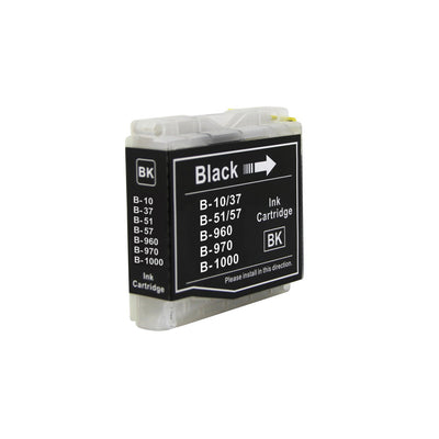 Druckerpatrone schwarz kompatibel zu Brother LC-1000BK für den Drucker Brother DCP-560CN. Mit unserer Eigenmarke Kupri bieten wir euch eine XXL Variante der Druckerpatrone LC-1000BK an. Unsere kompatible Druckerpatrone bietet eine sehr hohe Füllmenge und somit eine sehr hohe Druckleistung für deinen Brother DCP-560CN. Sparen Sie mit unserer Kupri B-1000BK Druckerpatrone für den Brother DCP-560CN einen großteil Ihrer Druckkosten ein.