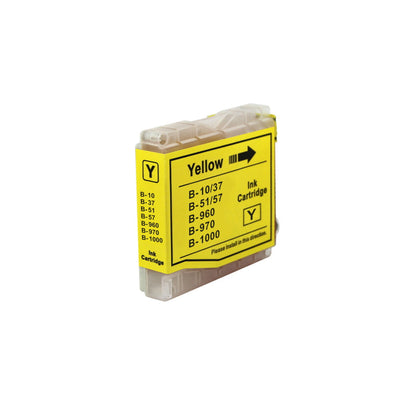 5er Set KuPri XXL Druckerpatronen für Brother DCP-560CN 2x BK je 1x C,M,Y kompatibel zu LC-1000