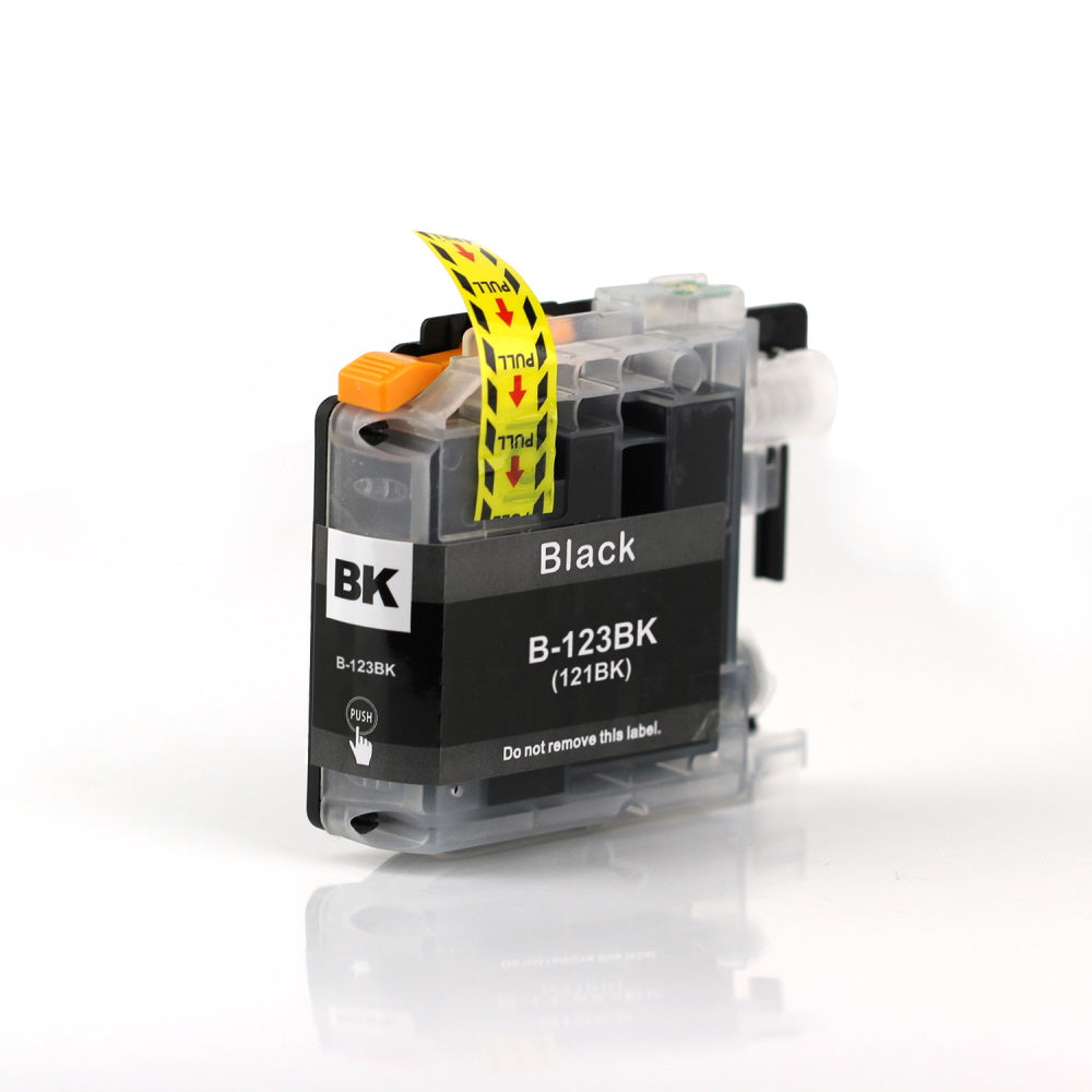 5er Set KuPri XXL Druckerpatronen für Brother DCP-J4110W 2x BK je 1x C,M,Y kompstibel zu LC-123