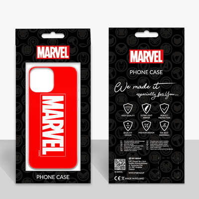 Lizenzhülle Handyhülle für Samsung Galaxy A51 Hülle mit Motiv Marvel 001 Red