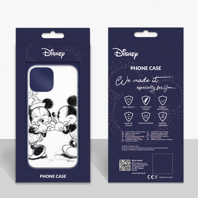 Lizenzhülle Handyhülle für Xiaomi Mi 10T Hülle mit Motiv Mickey & Minnie 010