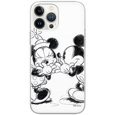 Lizenzhülle Handyhülle für Samsung Galaxy A51 Hülle mit Motiv Mickey & Minnie 010