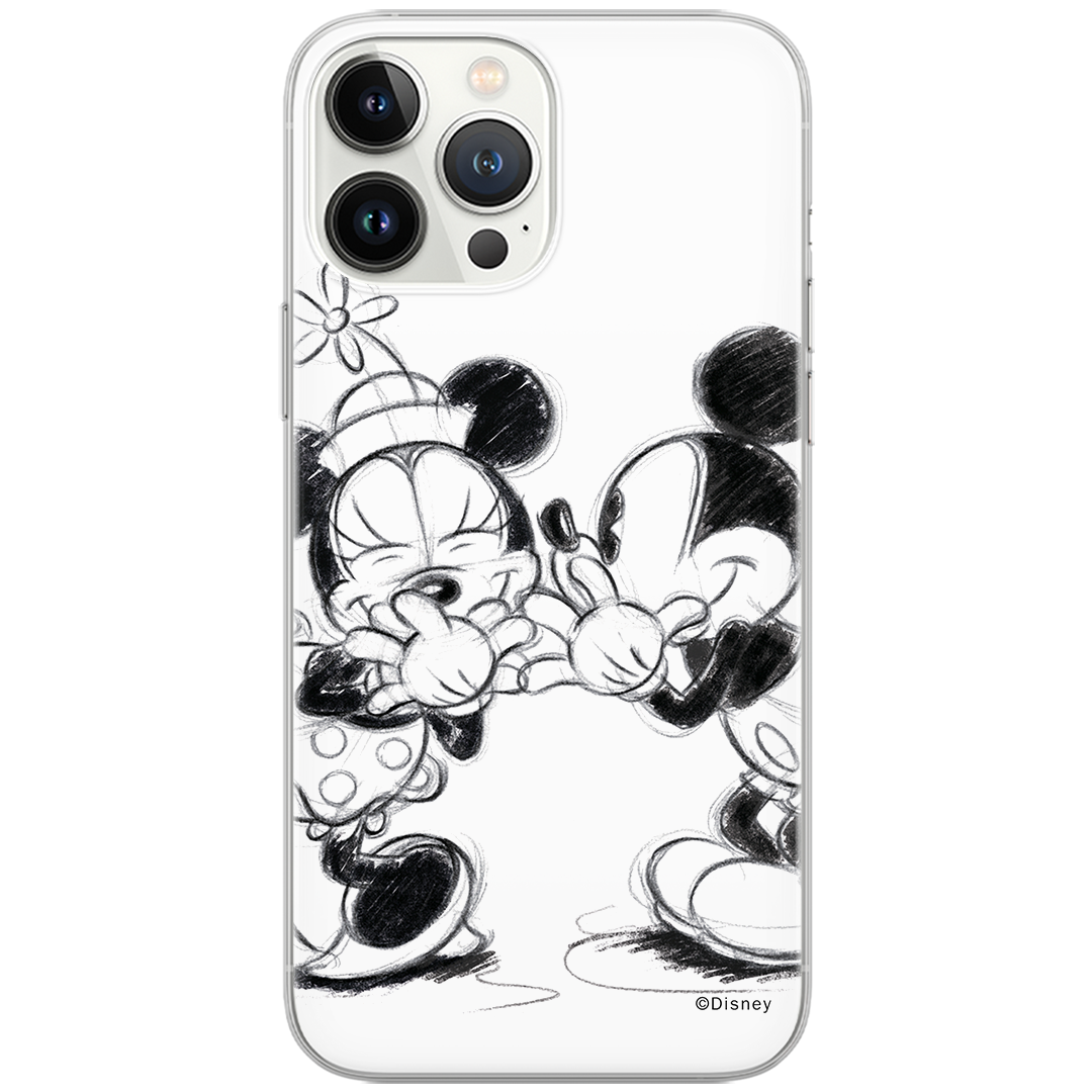 Lizenzhülle Handyhülle für iPhone 11 Hülle mit Motiv Mickey & Minnie 010