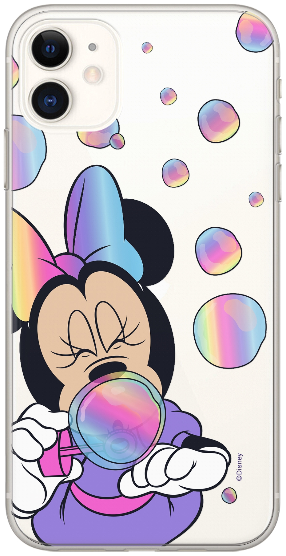 Disney Lizenz Handyhülle für Huawei P30 Lite Hülle Motiv Minnie 052