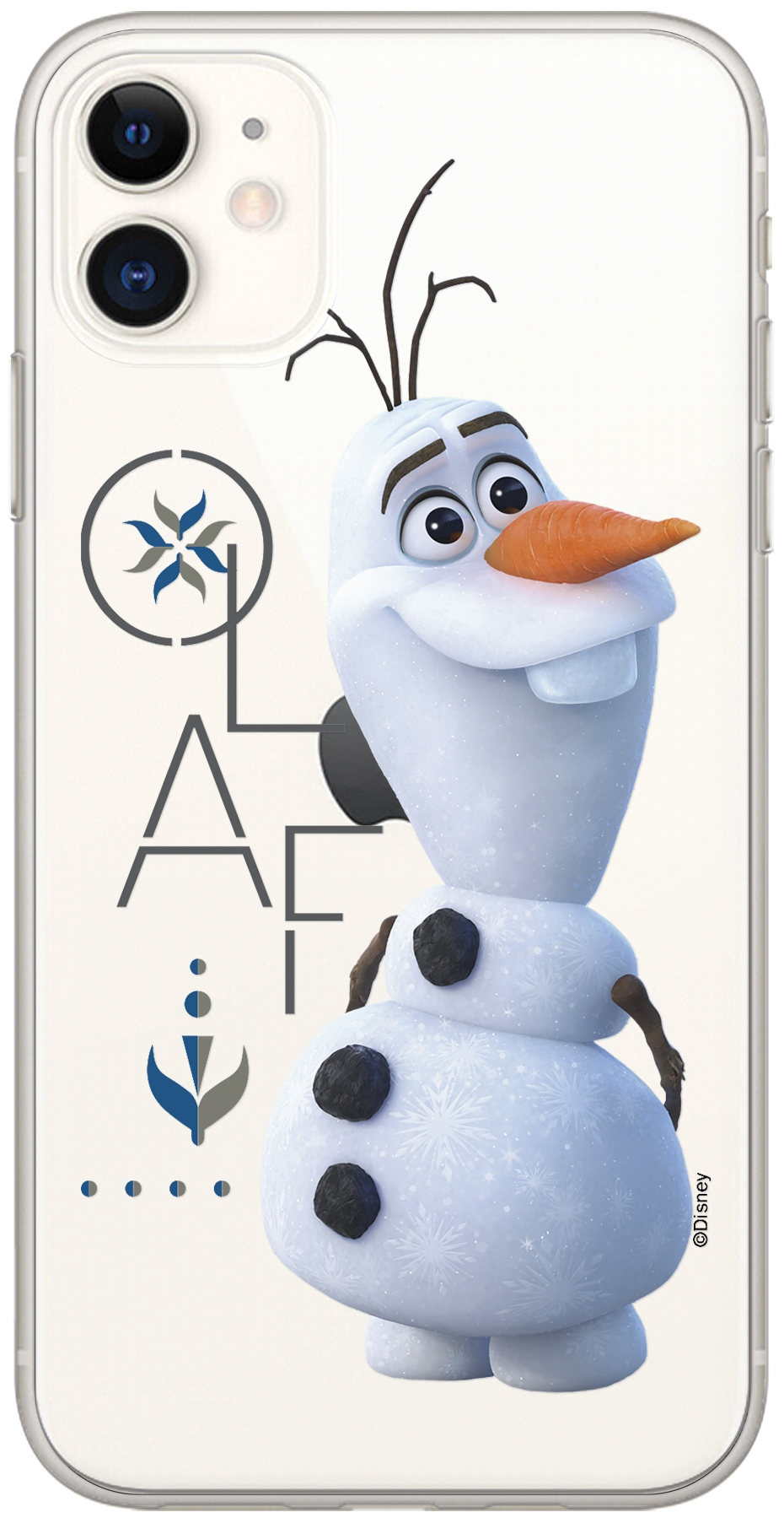 Disney Lizenz Handyhülle für Xiaomi Mi 11 Lite Hülle Motiv Olaf 004