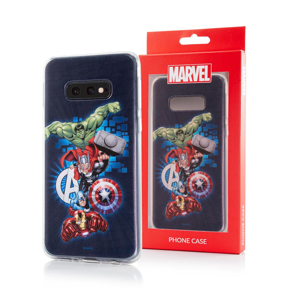 Marvel Lizenz Handyhülle für Samsung Galaxy A51 Hülle Motiv Avengers 001 - handyhuellen.berlin