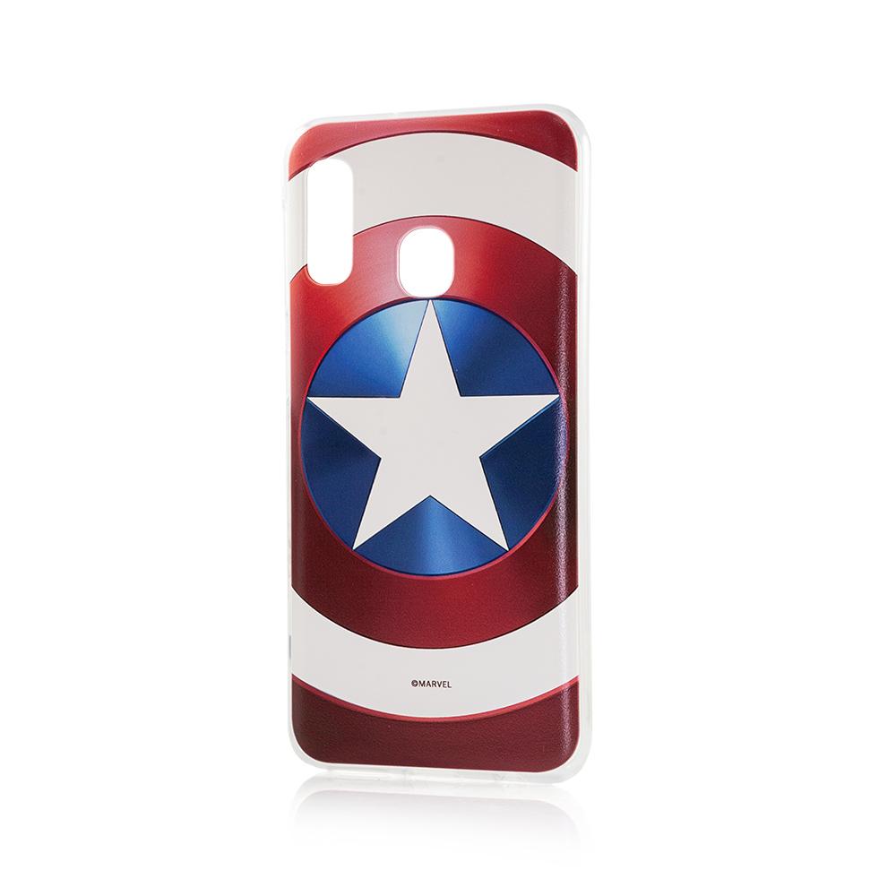Marvel Lizenz Handyhülle für Samsung Galaxy A51 Hülle Motiv Captain America 025 - handyhuellen.berlin