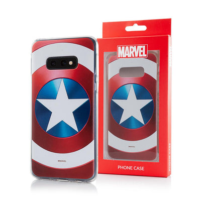 Marvel Lizenz Handyhülle für Samsung Galaxy A51 Hülle Motiv Captain America 025 - handyhuellen.berlin