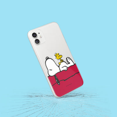 Lizenzhülle Handyhülle für Xiaomi REDMI NOTE 10/ 10S Hülle mit Motiv Snoopy 002