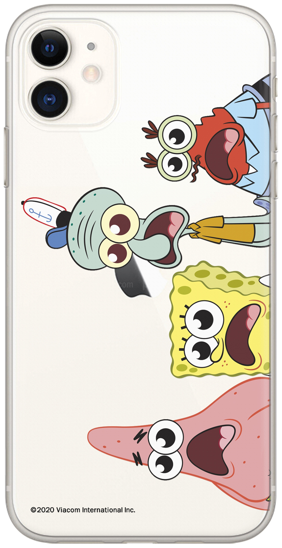 Lizenzhülle Handyhülle für Huawei P20 LITE Hülle mit Motiv SpongeBob 013