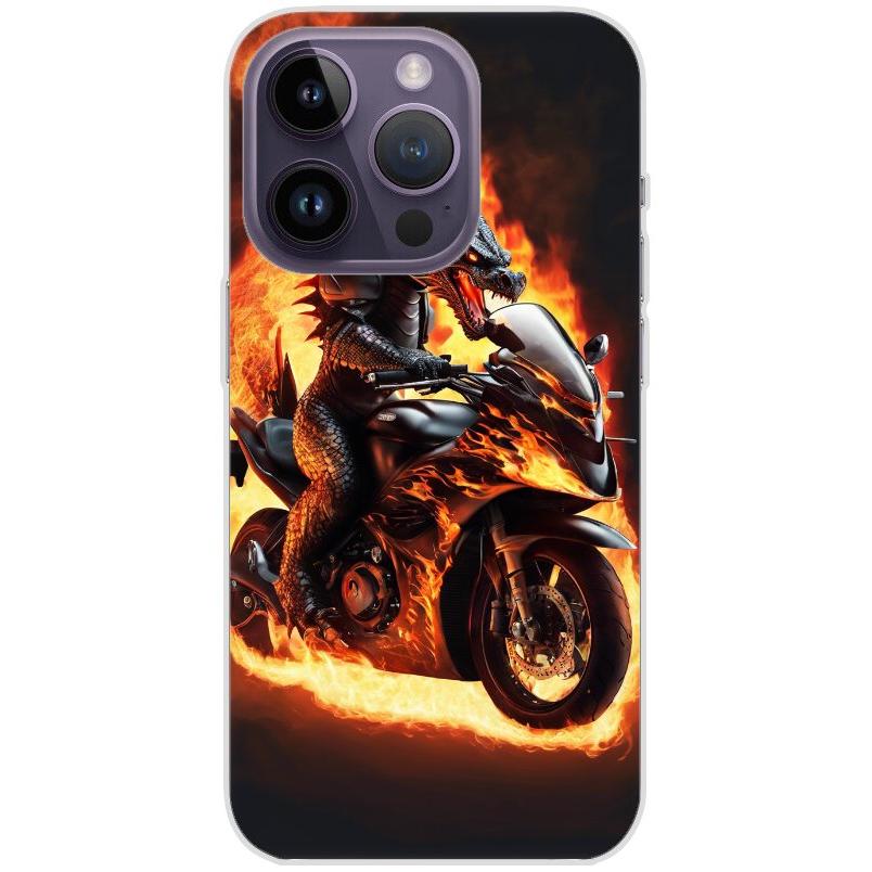 Handyhülle iPhone 14 Pro aus transparentem Silikon mit Motiv 24 Drache –  Testberichte aus Berlin